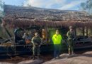 Breve: Fuerzas Militares inhabilitan balsa minera en Guainía
